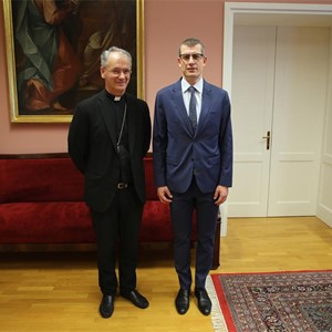 Nadbiskup Kutleša primio slovenskog veleposlanika u Republici Hrvatskoj